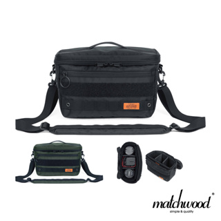 【Matchwood】TFO Camera Bag 一機兩鏡斜背單眼相機包 2色 CB-001