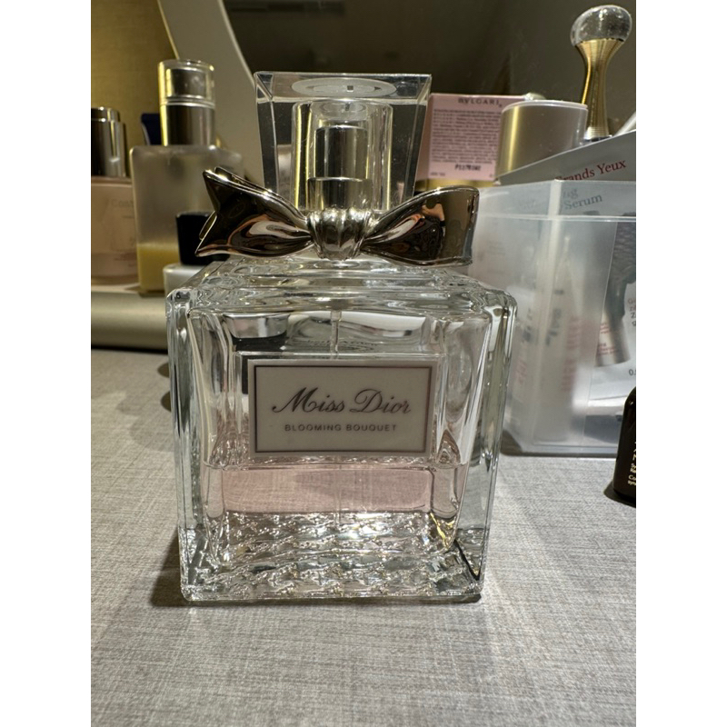 Miss Dior Blooming Bouquet 花漾迪奧女性淡香水 100ml, 余量如照片, 機場免稅店購入