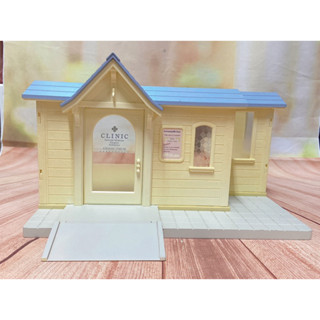 《森入其境》二手絕版 森林家族 藍頂醫院 空屋 家家酒 玩具 兒童 女童 場景 黏土人 12分 微縮