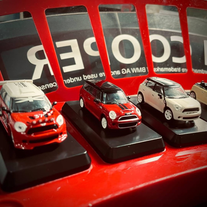 MINI COOPER 原廠授權模型車 1:60 特別版迴力車