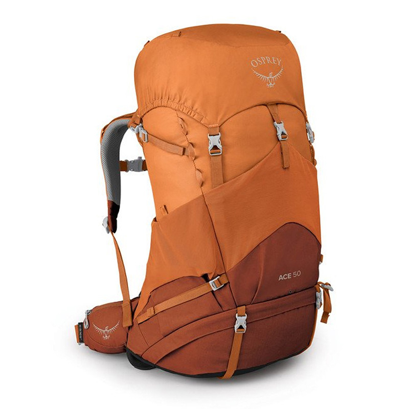 【美國 OSPREY】Ace 50 兒童登山背包 50L『日落橙』10002379 背包 健行 多口袋 出國旅行 旅遊