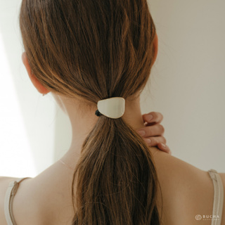 【BuCHA】韓-抹茶奶霜 髮圈-2色｜髮飾
