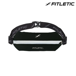 Fitletic Mini Sport Plus運動腰包MINIP 黑色｜反光 跑步 路跑 慢跑 夜光 馬拉松