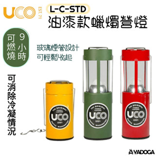 【野道家】美國 UCO 油漆款蠟燭營燈 蠟燭燈 L-C-STD