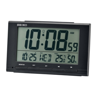 【SEIKO】日本 精工 SEIKO 溫.濕度顯示 桌鐘 電子鐘 QHL090 QHL090K (SK049)