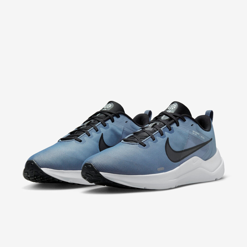 Nike Downshifter 12 男 慢跑鞋 運動 路跑 基本款 灰藍 DD9293-401【S.E運動】