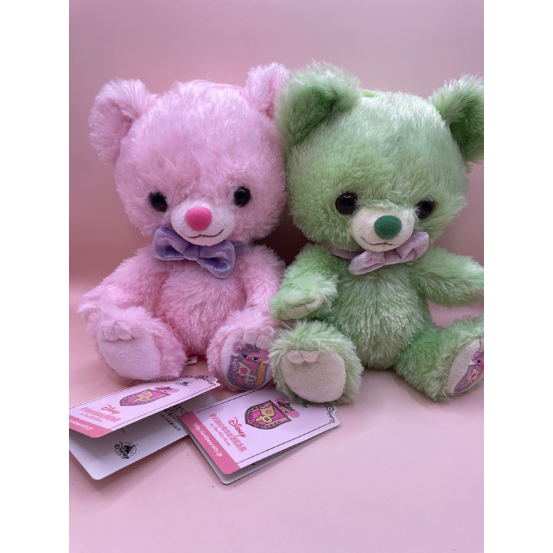 🌟現貨🌟日本 迪士尼 商店store 長髮公主系列 粉色 綠色 變色龍帕斯卡大學熊SS號 絕版 稀有