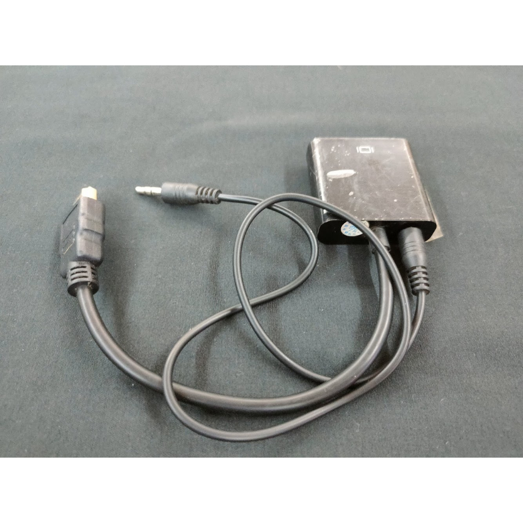 HDMI to VGA 轉接器 轉接頭 轉接線 可輸出音源