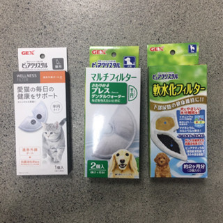 GEX 犬用 貓用 循環淨水器 淨化 替換濾心 濾棉 陶瓷飲水器 濾水綿 過濾棉