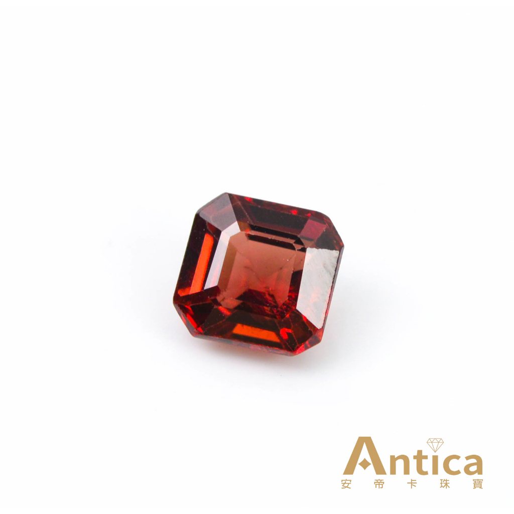 [ANTICA] 尖晶石 1.69克拉 紅色 方形 緬甸 天然無燒 Spinel 非 絕地武士尖晶石（經理推薦）安帝卡