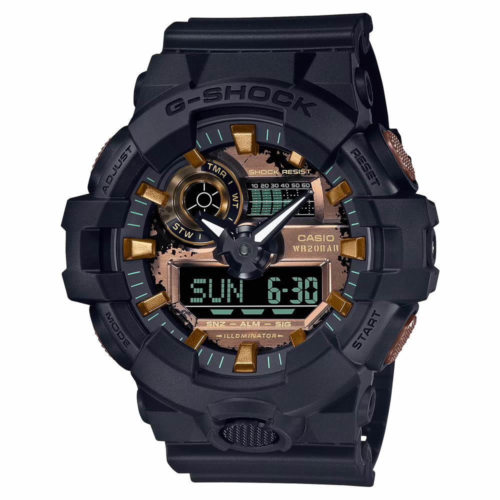 G-SHOCK / GA-700RC-1A / 卡西歐 CASIO [ 官方直營 ] 鏽鐵意象設計靈感