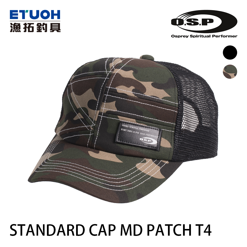 O.S.P STANDERD CAP MODEL PATCH T-4 [漁拓釣具] [釣魚帽]