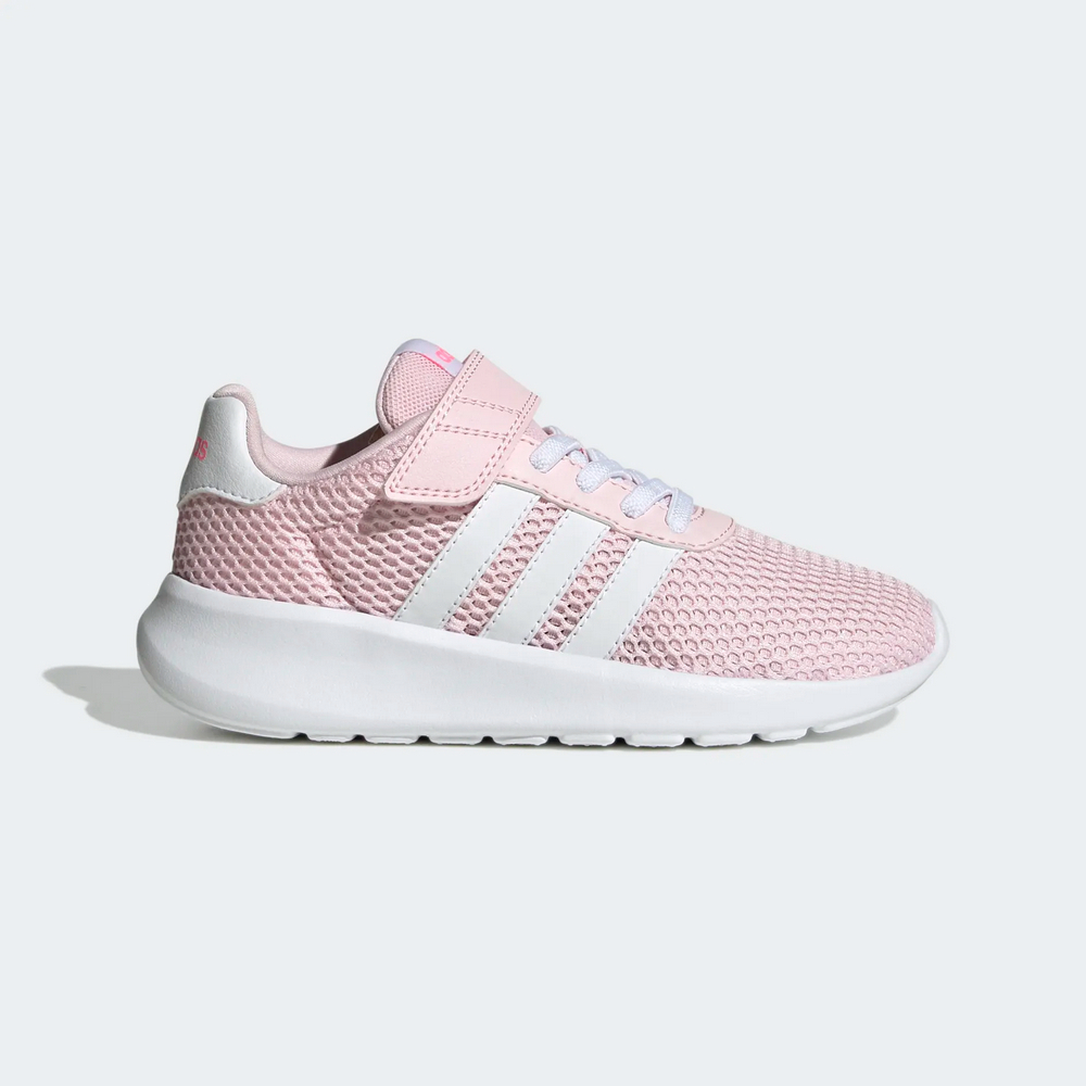 ADIDAS 慢跑鞋 運動鞋 LITE RACER 3.0 EL K 大童 中童 童鞋 H03629 粉色