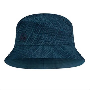 ｜享趣戶外｜西班牙《BUFF》可收納漁夫帽-暗藍刷紋