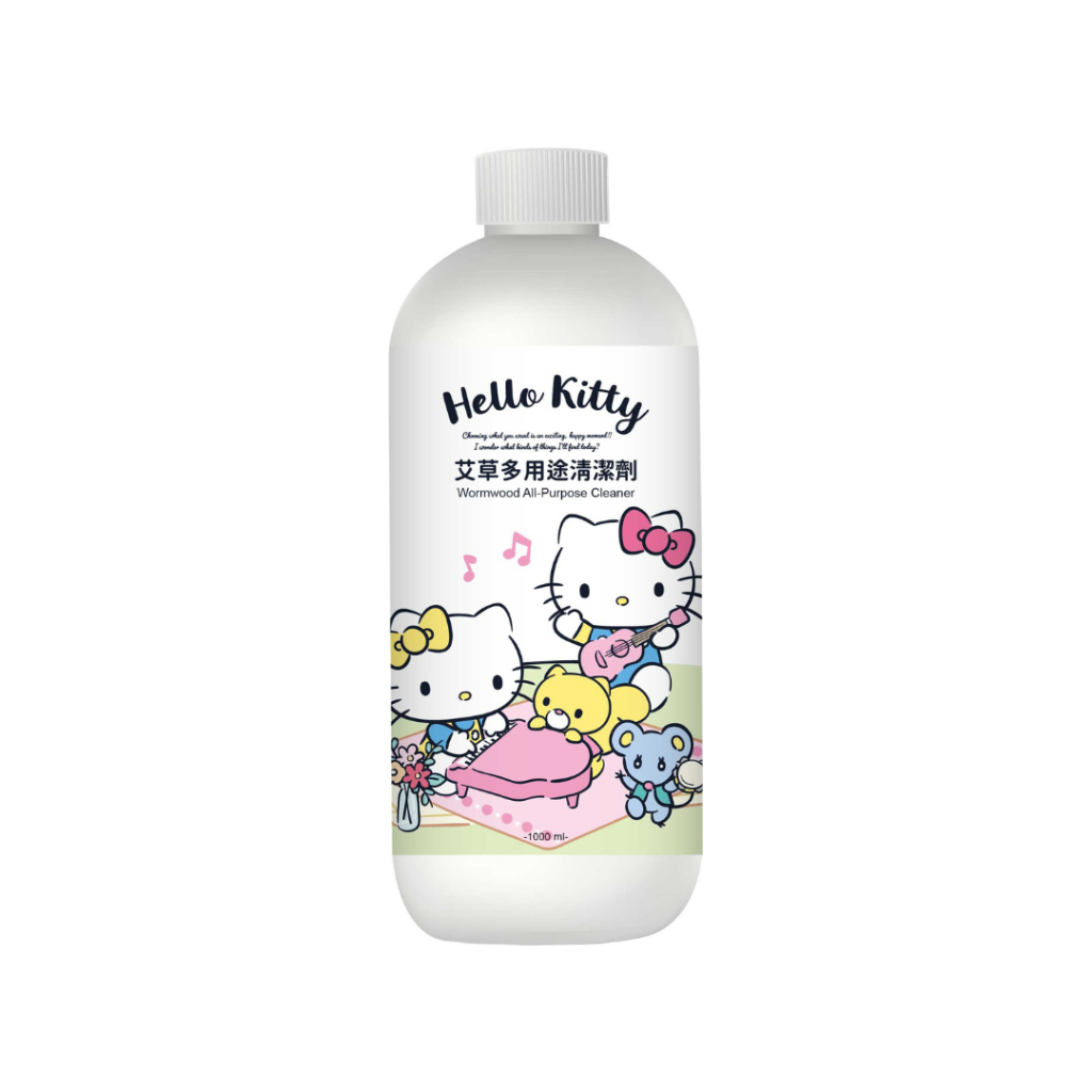 【HELLO KITTY】Hello Kitty艾草多用途清潔劑-單瓶