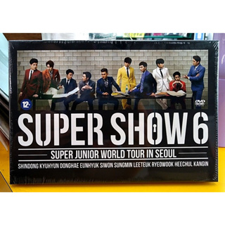 SUPER JUNIOR WORLD TOUR in SEOUL SUPER SHOW 6 台壓繁體中文字幕版DVD全新