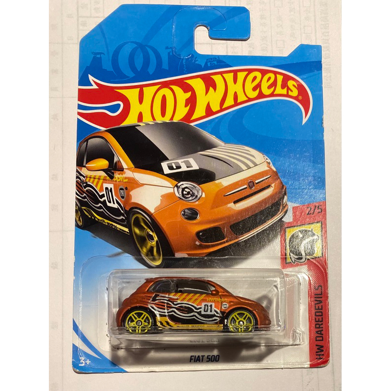 HOT WHEELS 風火輪 1/64  fiat 500