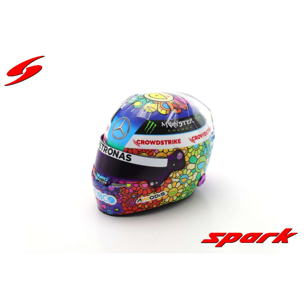 【模例】Spark 1/5 F1頭盔 2022日本站 賓士車隊 #44 Lewis Hamilton 村上隆特別塗裝