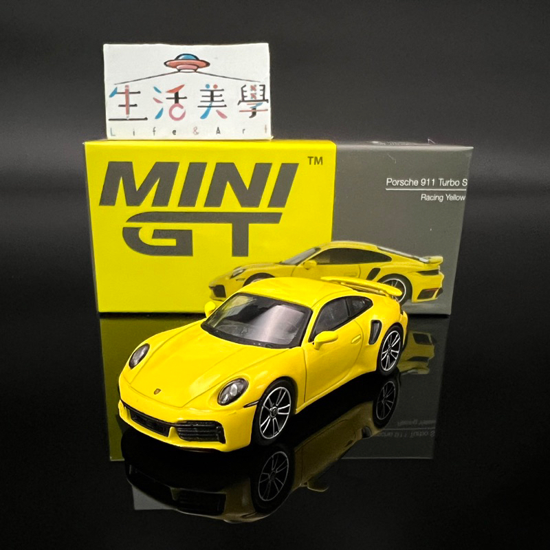 【生活美學】👏現貨秒出 1/64 Mini GT Porsche 911 (992) Turbo S #497 保時捷