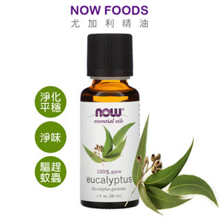 NOW FOODS 尤加利精油 30ml eucalyptus 純精油 合法進口有中標 美國代購 官方正品 綠寶貝