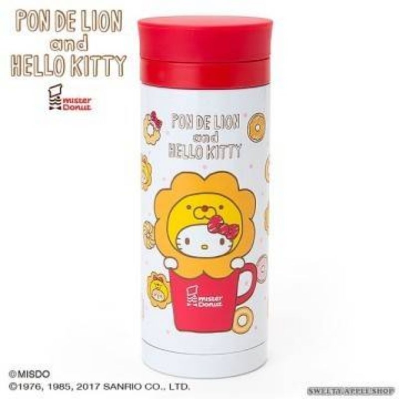 現貨1個 日本限定🇯🇵 三麗鷗 KITTY x 日本聯名 mister Donut 波堤獅