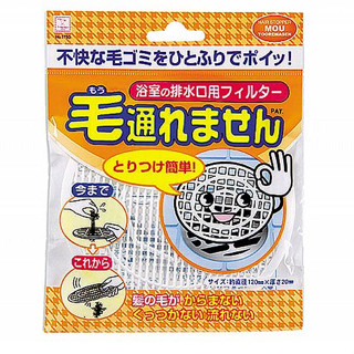 日本 KOKUBO 小久保工業所 浴室排水口用毛髮過濾網(1入)【小三美日】DS013611
