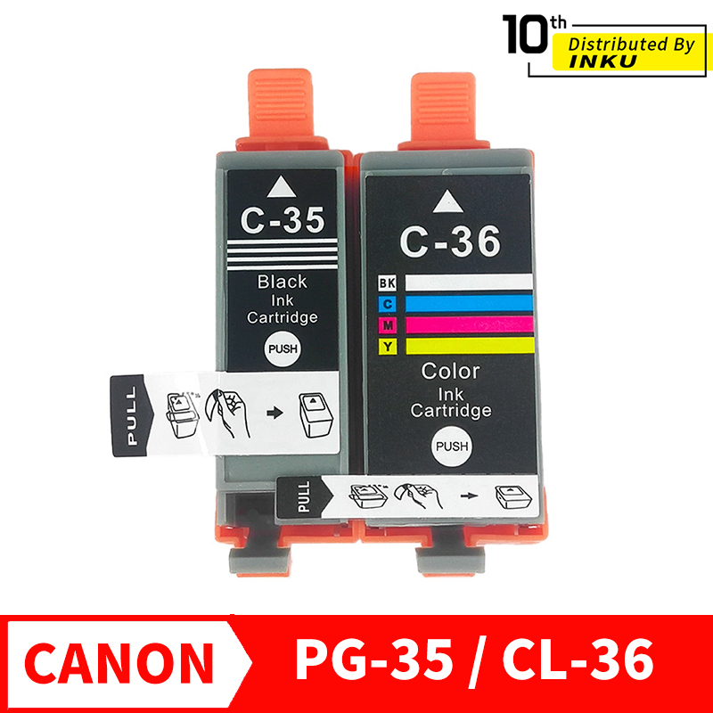 CANON PG 35 CL 36 相容墨水匣 適用機型 IP100/IP100B/IP110 黑色 彩色 清晰 還原
