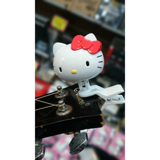 <魔立樂器˙高雄> Hello Kitty吉他調音器 三麗鷗授權商品 吉他 烏克麗麗 貝斯 小提琴 卡林巴 附電池