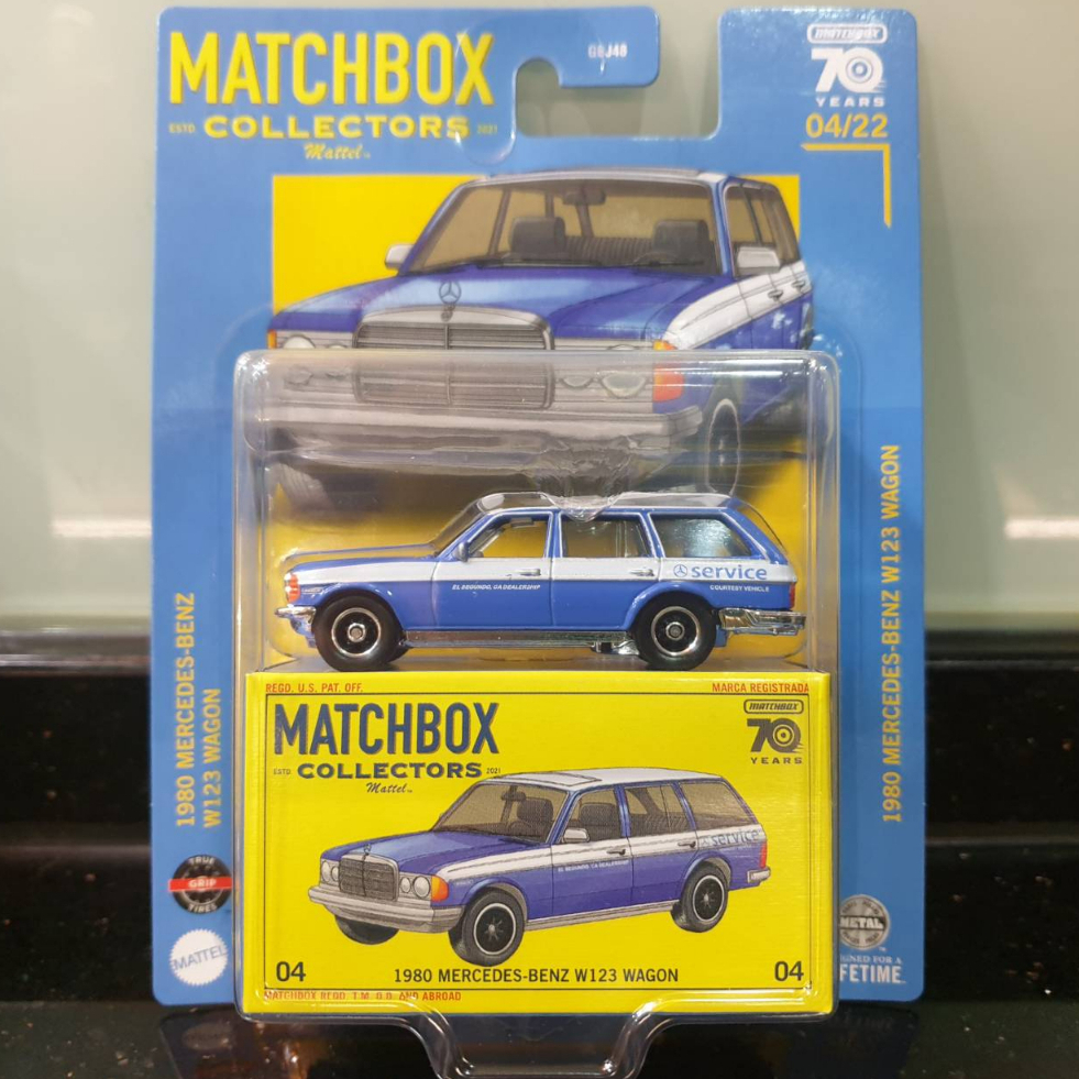 »滷蛋絲車庫« MATCHBOX COLLECTORS '80 MERCEDES-BENZ W123 WAGON 火柴盒