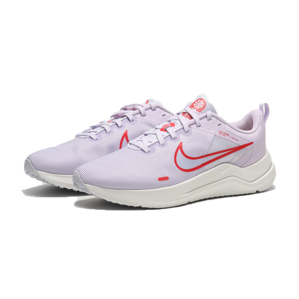 NIKE 慢跑鞋 DOWNSHIFTER 12 粉紫 輕量 網布 透氣 健身 女 DD9294-501