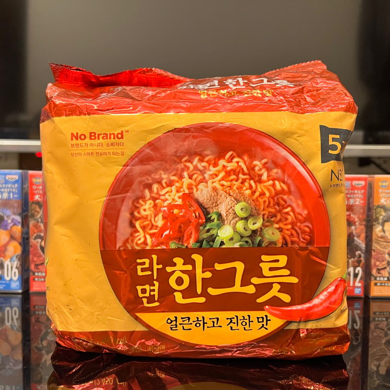 韓國 NOBRAND韓式大醬辣牛肉風味拉麵 575公克(115公克x5包)