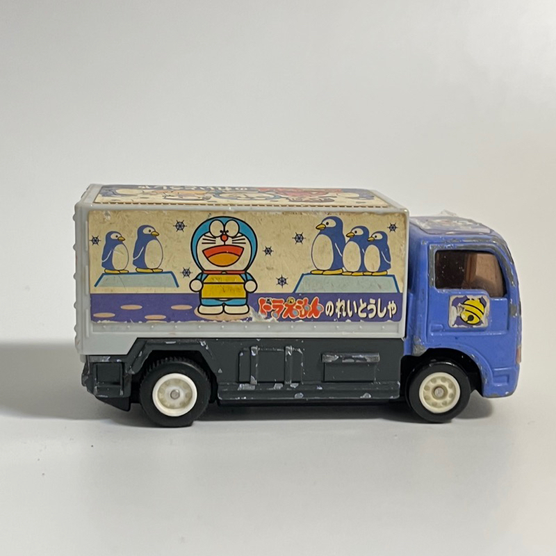 哆啦A夢 冷凍貨車 Tomica 物流車 卡通圖案 大雄 靜香 小叮噹和企鵝🐧