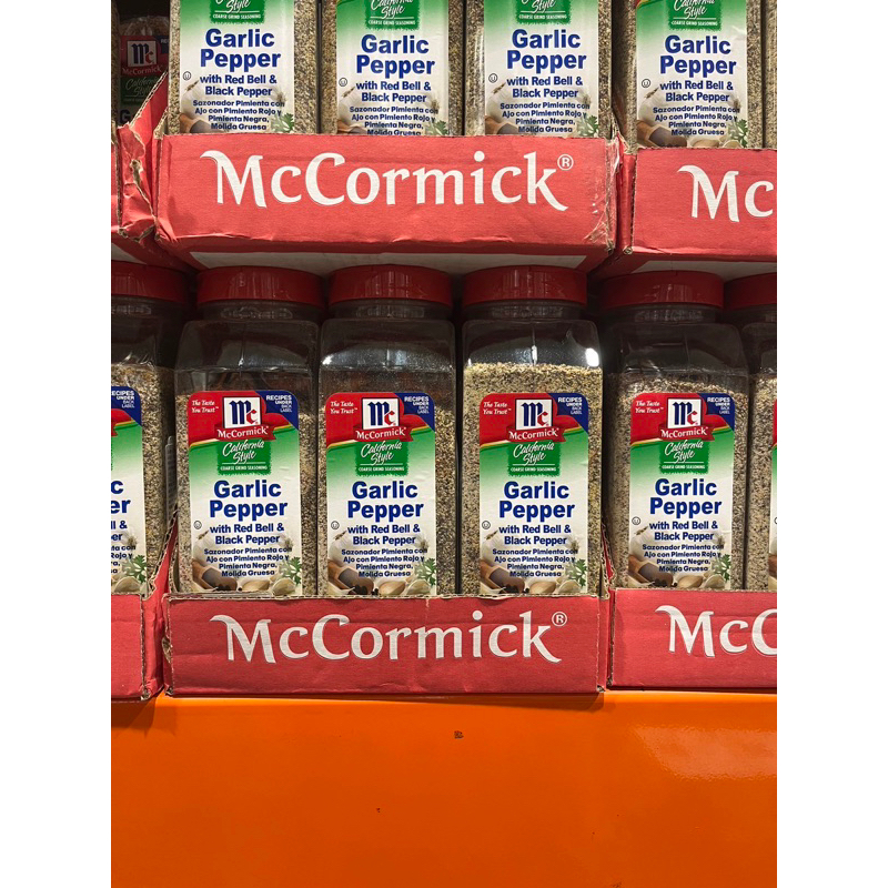 ［Costco 好市多代購］McCormick 加州風味蒜味胡椒
