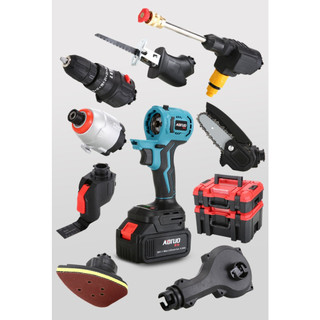 萬用惡魔機 模組化電動工具組 (牧田款) 21V 無刷主機+自選配件組 多款電動工具配頭 牧田款電池