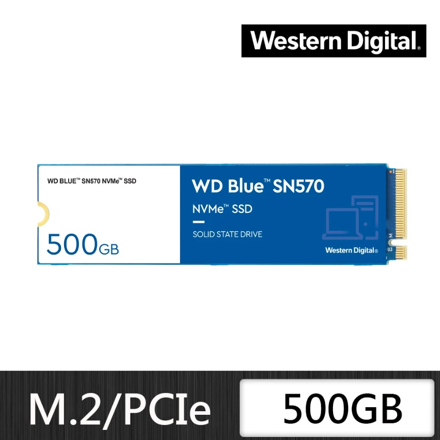 [全新] WD SN570 500G SSD 固態硬碟@台南可面交@PCIe Gen3x4