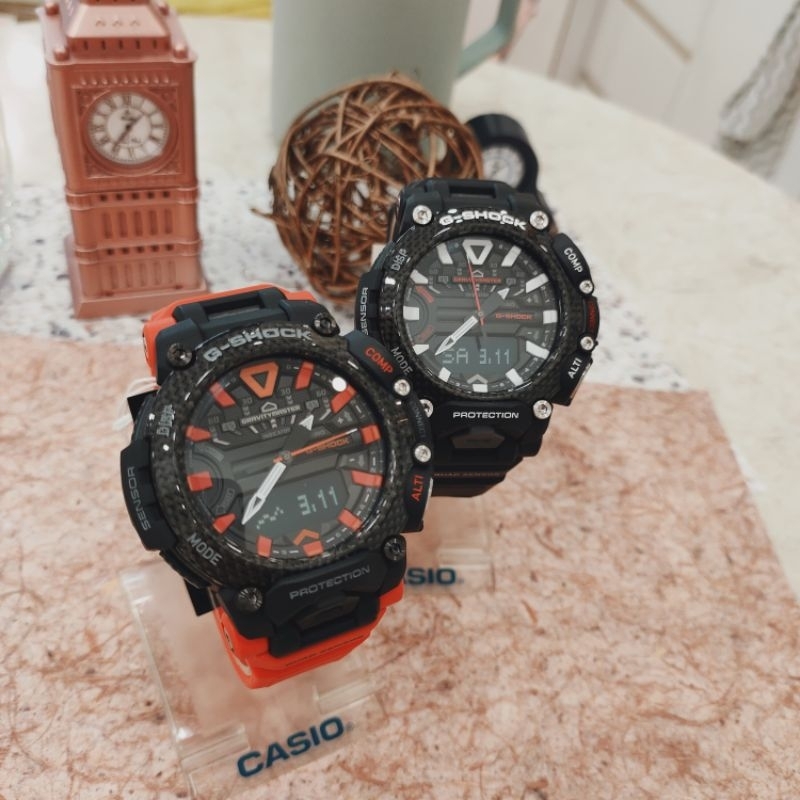 【CASIO卡西歐】 G-SHOCK藍牙雙顯多功能錶款（GR-B200)系列