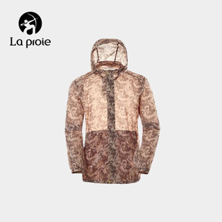 法國戶外休閒旅行品牌【La proie 萊博瑞】法式機能戶外服飾-男款輕薄印花皮膚衣 | 橄欖綠 CD1761048