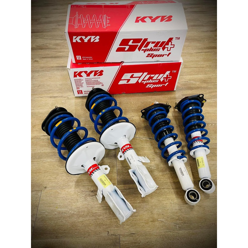 （HB虹惠）FIT3 (15-19)KYB STRUT SPORT PLUS白桶運動版避震器總承件/短彈簧