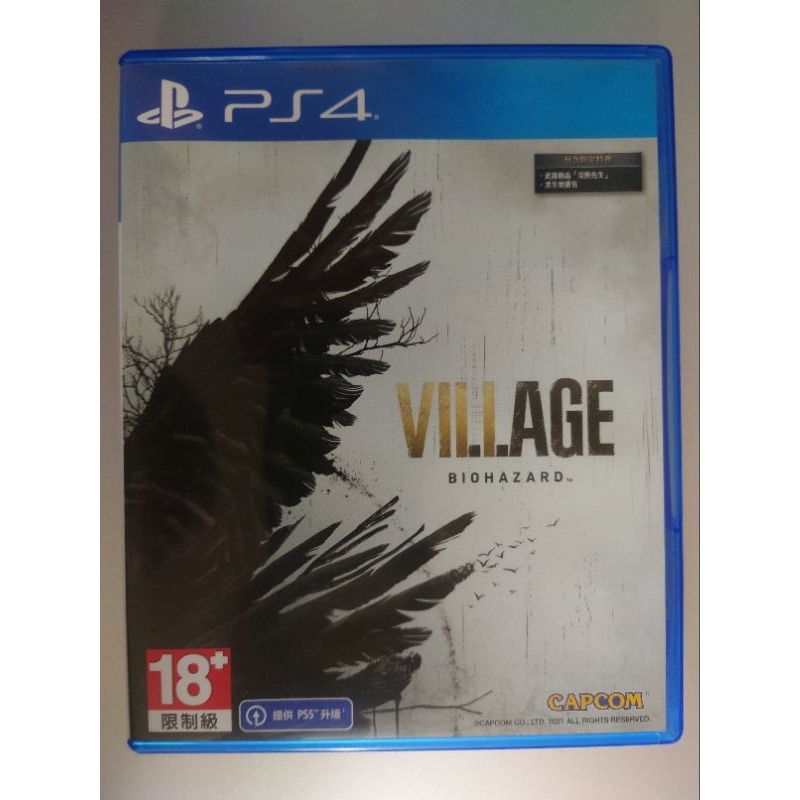 二手 PS4 惡靈古堡8 村莊 中文版