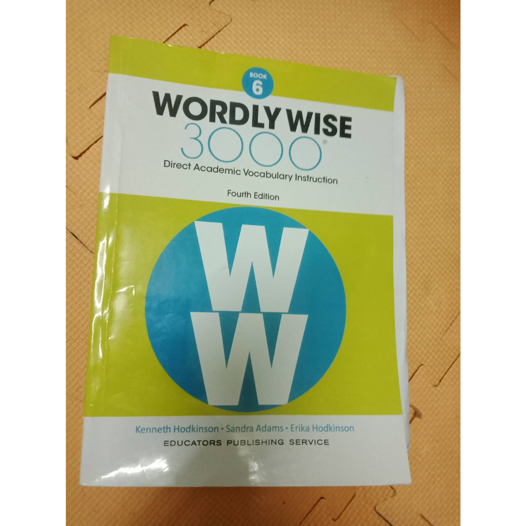 WORDLY WISE 3000 BOOK6
