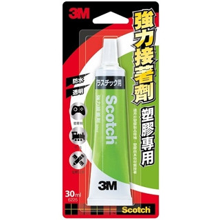 3M 6225 塑膠用強力接著劑 30ml 塑膠用 強力接著劑 接著劑 膠水 明祥 Scotch