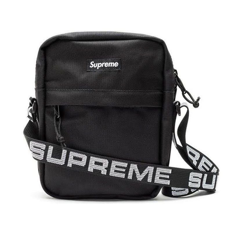 Supreme Shoulder Bag SS18 Black 黑色 小包