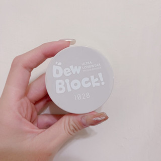 [1028] Dew Block!超保濕蜜粉餅 #透明（8成新）