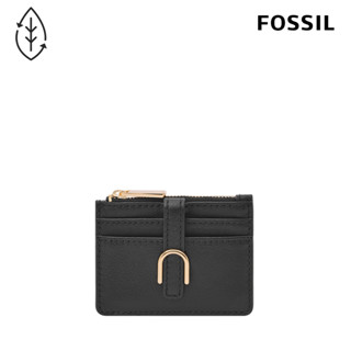 FOSSIL Vada 真皮拉鍊卡夾-黑色 SL8278001