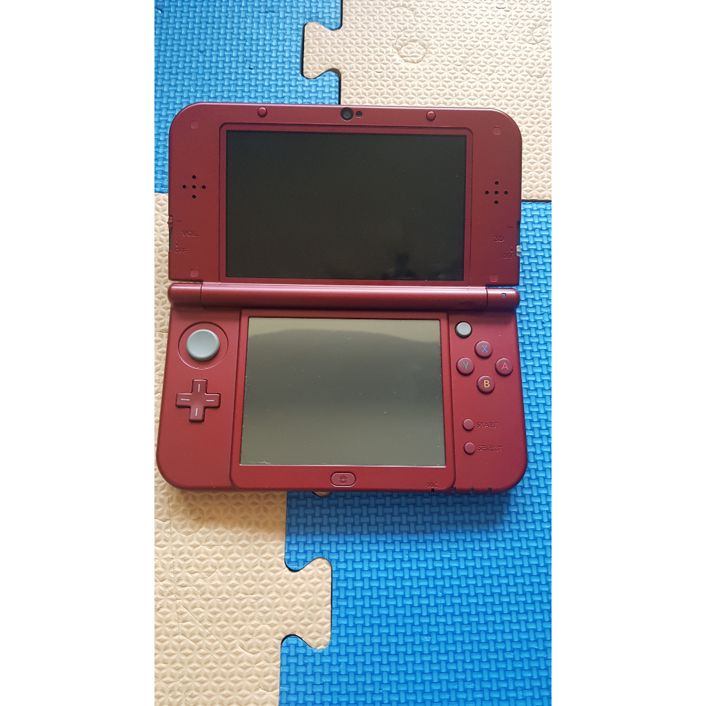 【回憶瘋】售NEW 3DS LL 紅色機(已改機.內建遊戲) 贈送32G卡(內附遊戲)  8成5新