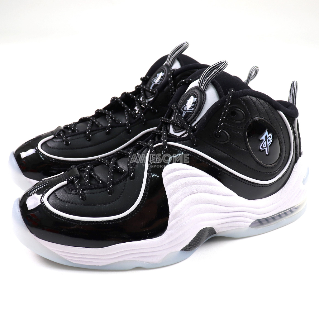 [歐鉉]NIKE AIR PENNY ll 黑色 亮皮 氣墊 休閒鞋 運動鞋 男女鞋 DV0817-001