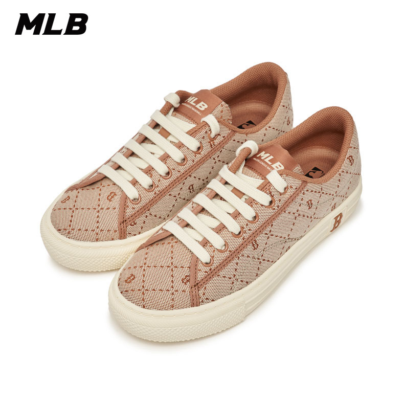 MLB Playball帆布鞋餅乾鞋MONOGRAM系列 波士頓紅襪隊(3ACVPRM3N-43BGS)【官方超值優惠】