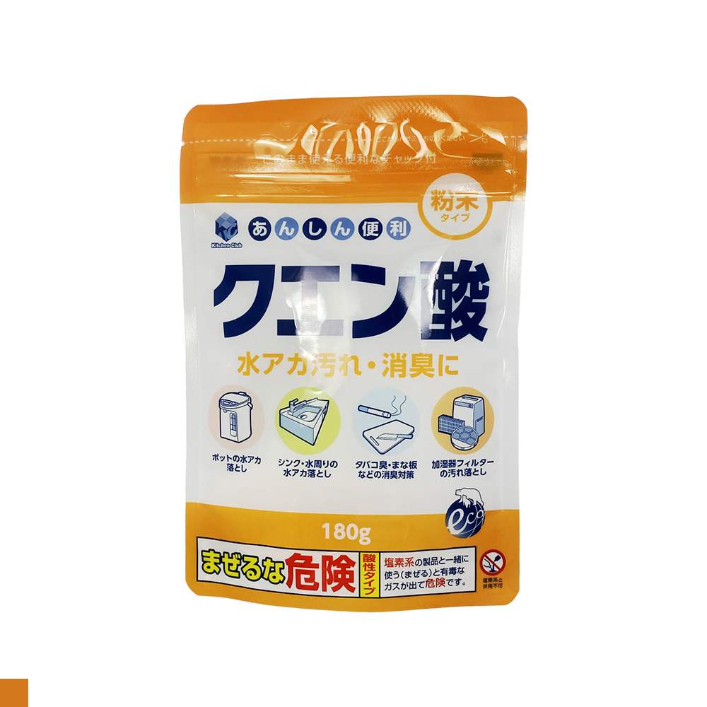 日本 第一石鹼 檸檬酸 180g 居家清潔 清潔劑 去污 去垢 洗衣 洗衣槽清潔 清潔三寶 郊油趣