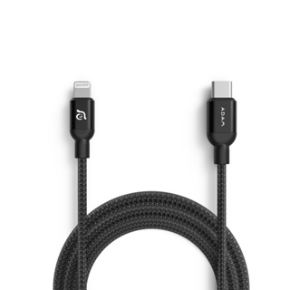 ADAM PeAk II USB-C to Lightning Cable C300B 金屬編織傳輸線 黑