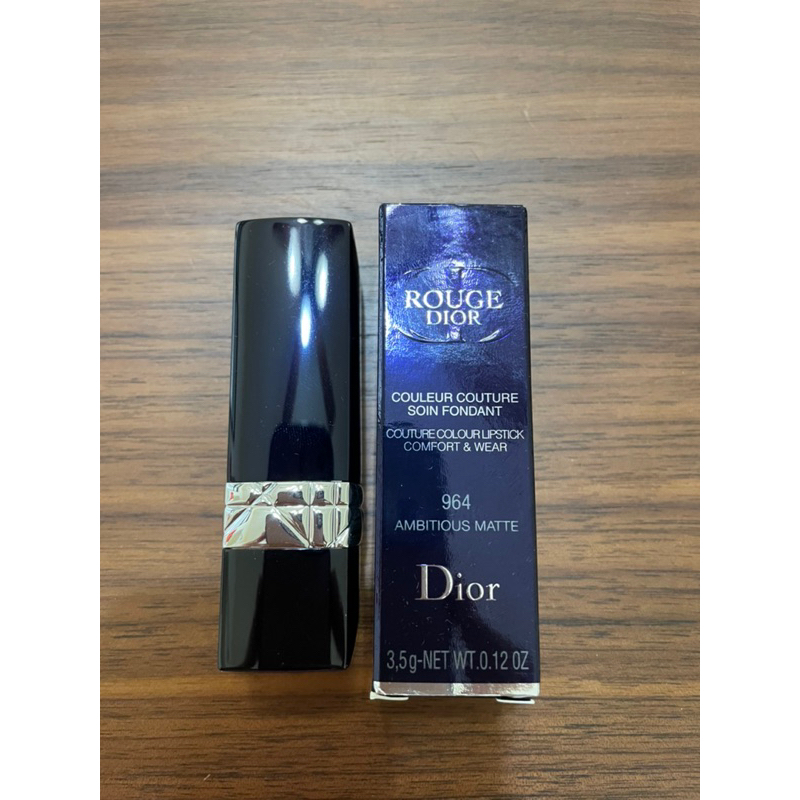 (二手)Dior迪奧藍星絲絨霧感唇膏#964